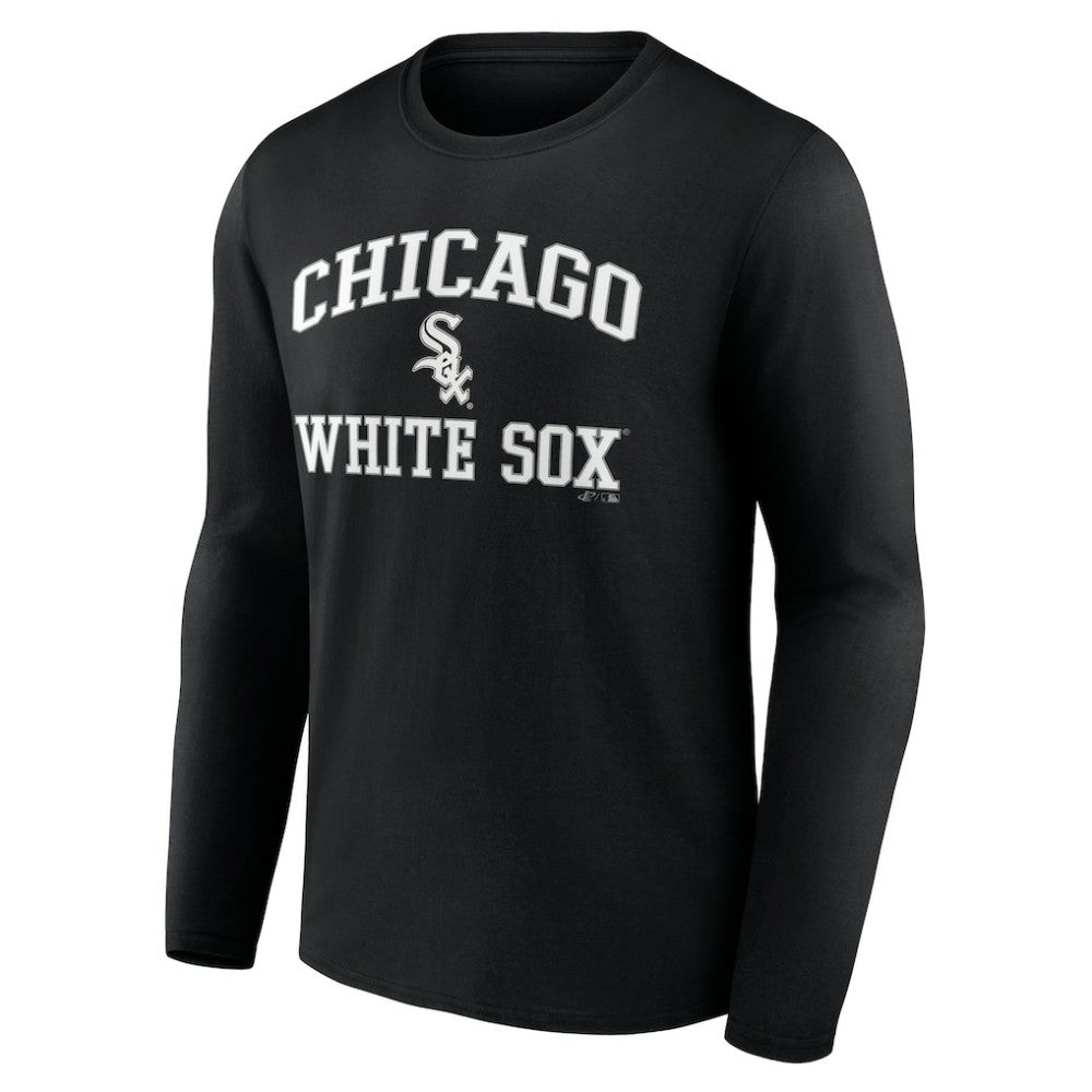 Chicago White Sox Logo Athletic Heart & Soul Long Sleeve T-Shirt | MLB Sale