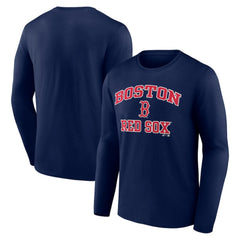 Boston Red Sox Logo Athletic Heart & Soul Long Sleeve T-Shirt | MLB For sale
