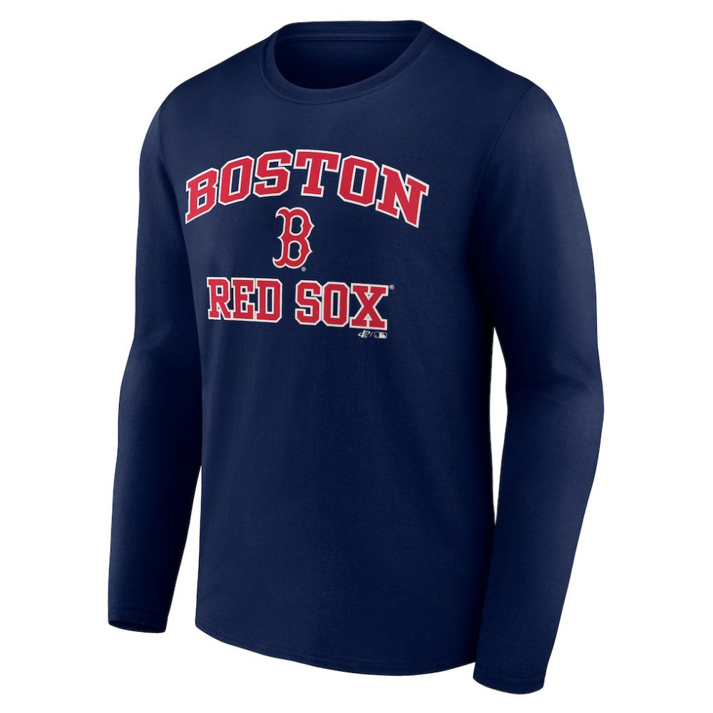 Boston Red Sox Logo Athletic Heart & Soul Long Sleeve T-Shirt | MLB For sale