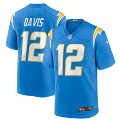Los Angeles Chargers Nike Derius Davis  Team Game Jersey