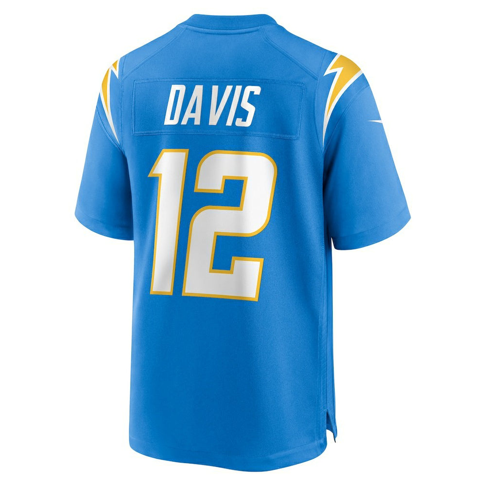 Los Angeles Chargers Nike Derius Davis  Team Game Jersey