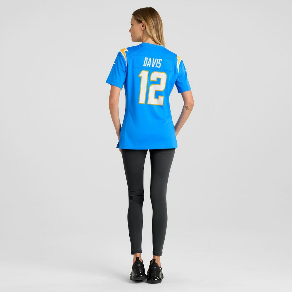 Los Angeles Chargers Nike Derius Davis  Women's Team Game Jersey
