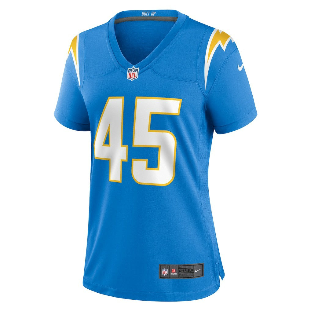 Los Angeles Chargers Nike Tuli Tuipulotu  Women's Team Game Jersey