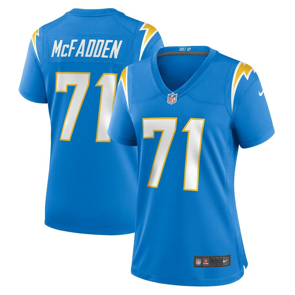 Los Angeles Chargers Nike Jordan McFadden  Women's Team Game Jersey