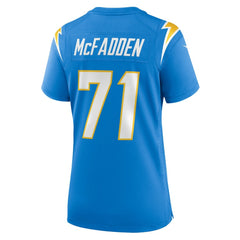 Los Angeles Chargers Nike Jordan McFadden  Women's Team Game Jersey