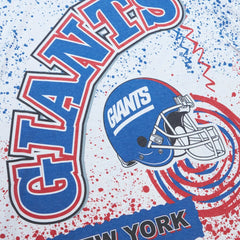 New York Giants Mitchell & Ness Big & Tall Allover Print T-Shirt