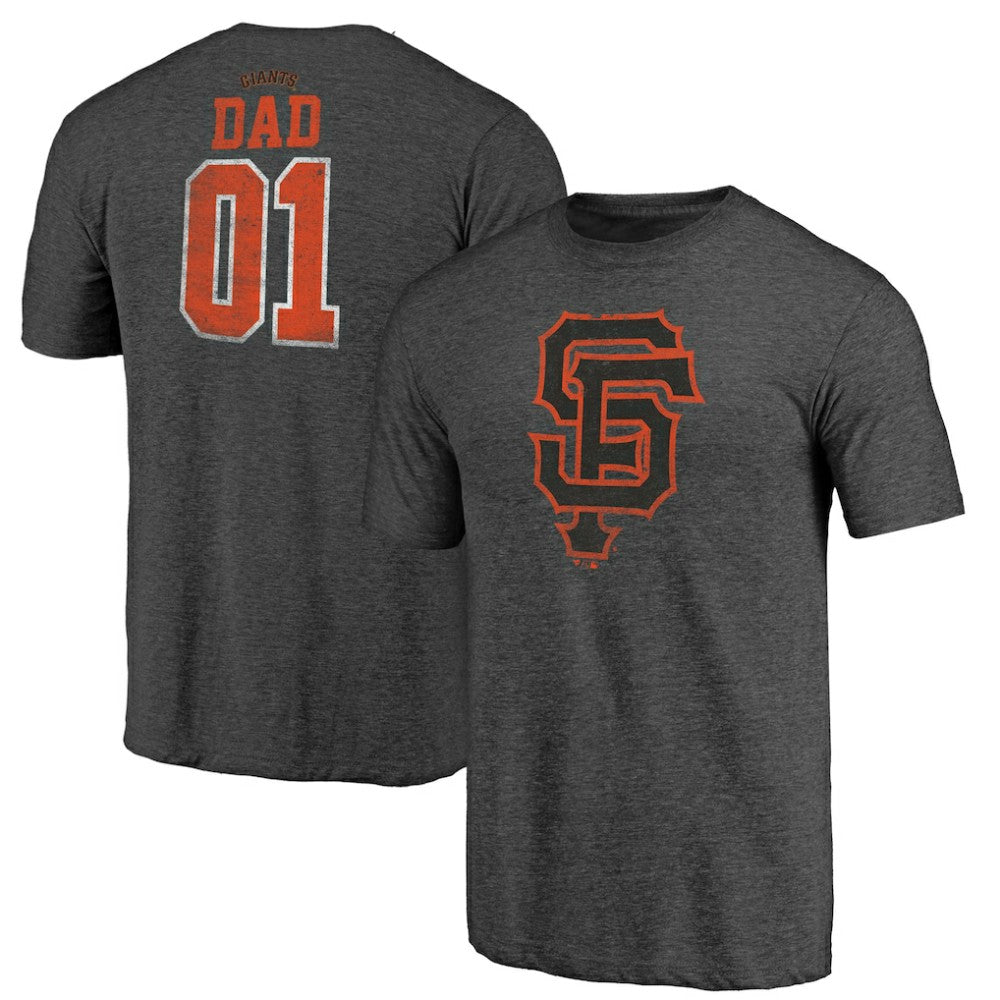 San Francisco Giants Greatest Dad Tri-Blend T-Shirt | MLB Outlet