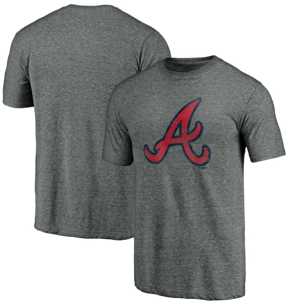 Atlanta Braves Official Logo Tri-Blend T-Shirt | MLB Discount