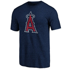 Los Angeles Angels Official Logo Tri-Blend T-Shirt | MLB US