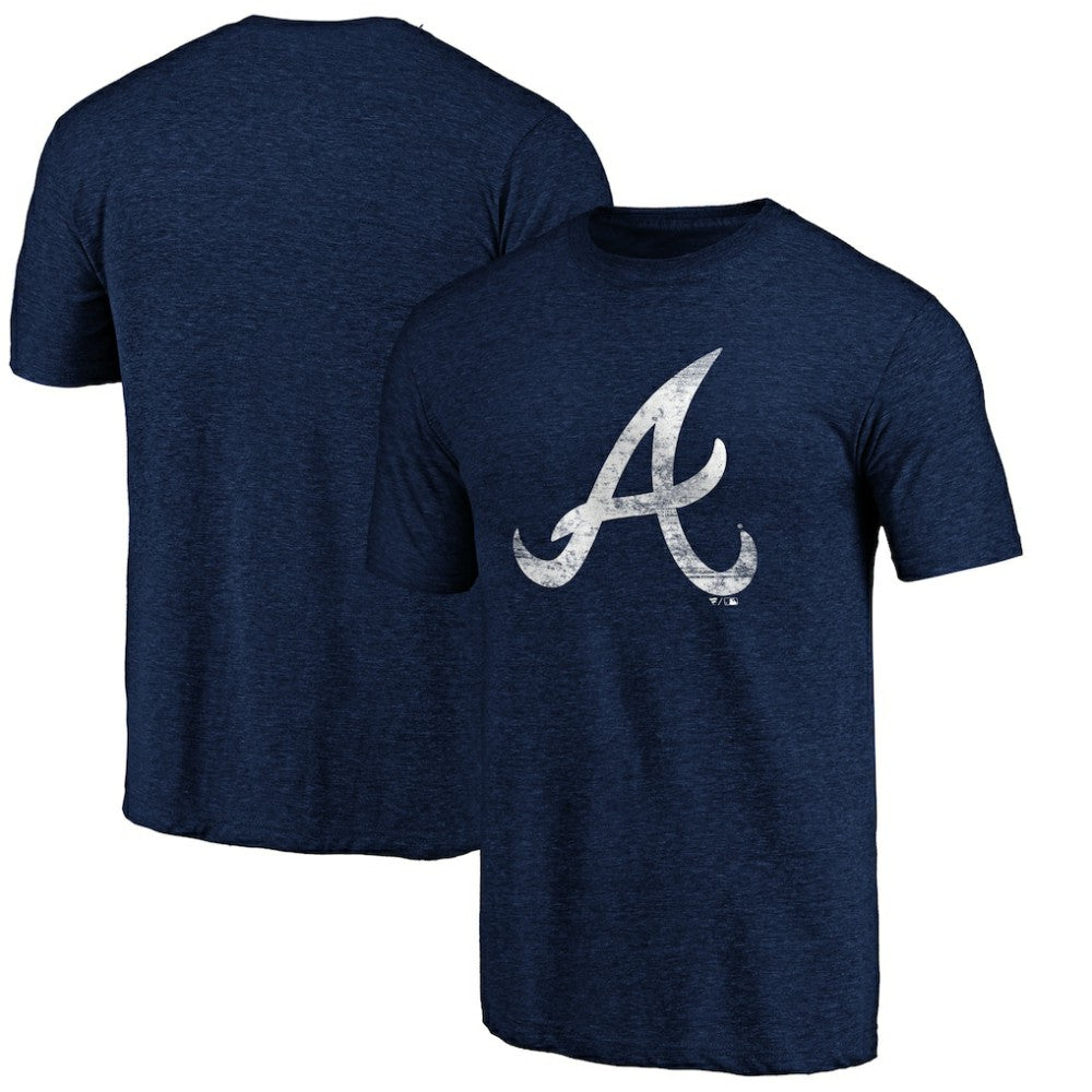Atlanta Braves Official Logo Tri-Blend T-Shirt | MLB Shop