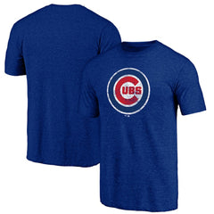 Chicago Cubs Official Logo Tri-Blend T-Shirt | MLB On Sale