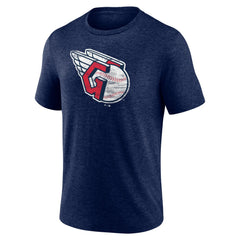 Cleveland Guardians Official Logo Tri-Blend T-Shirt | MLB Online