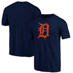 Detroit Tigers Official Logo Tri-Blend T-Shirt | MLB New