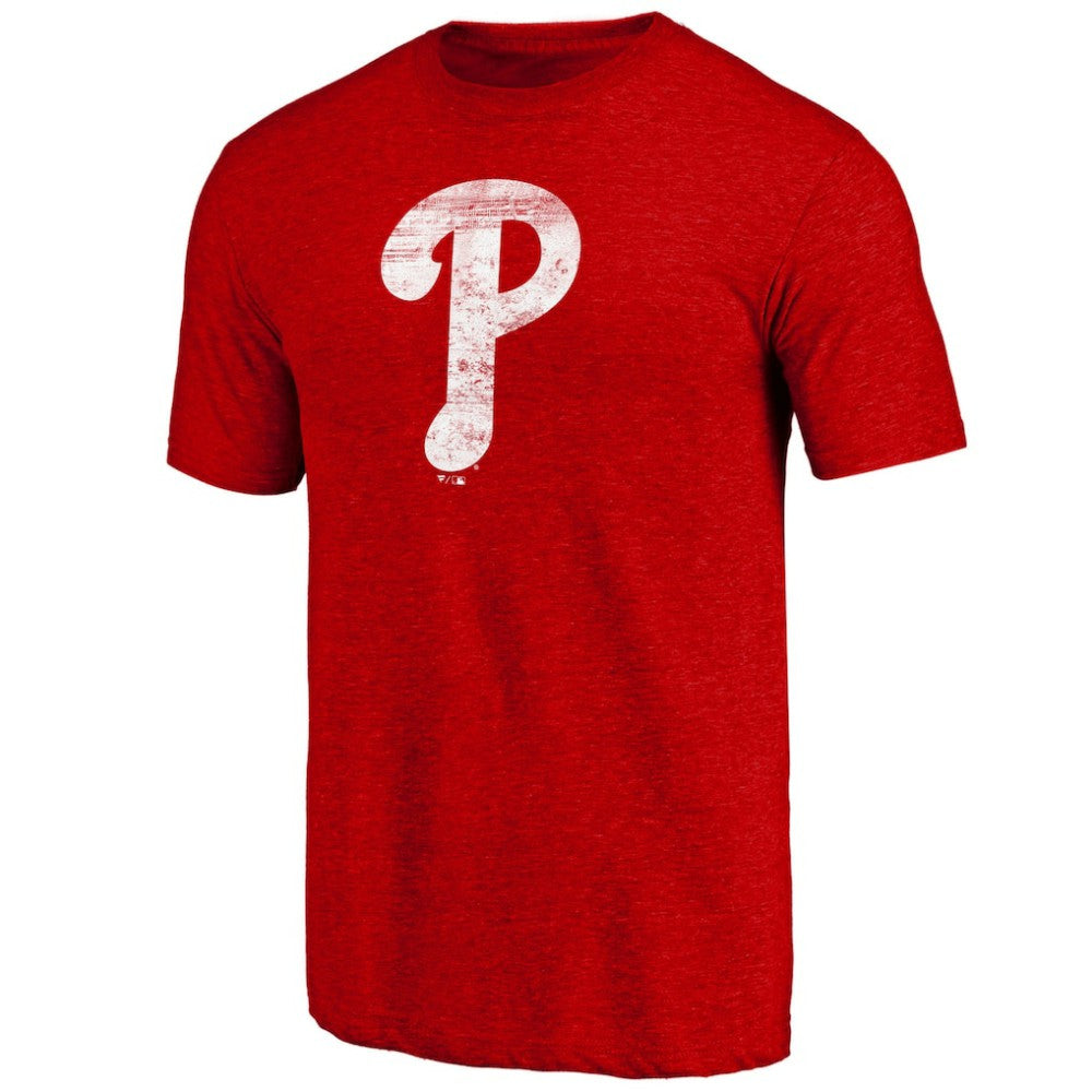 Philadelphia Phillies Official Logo Tri-Blend T-Shirt | MLB Sale