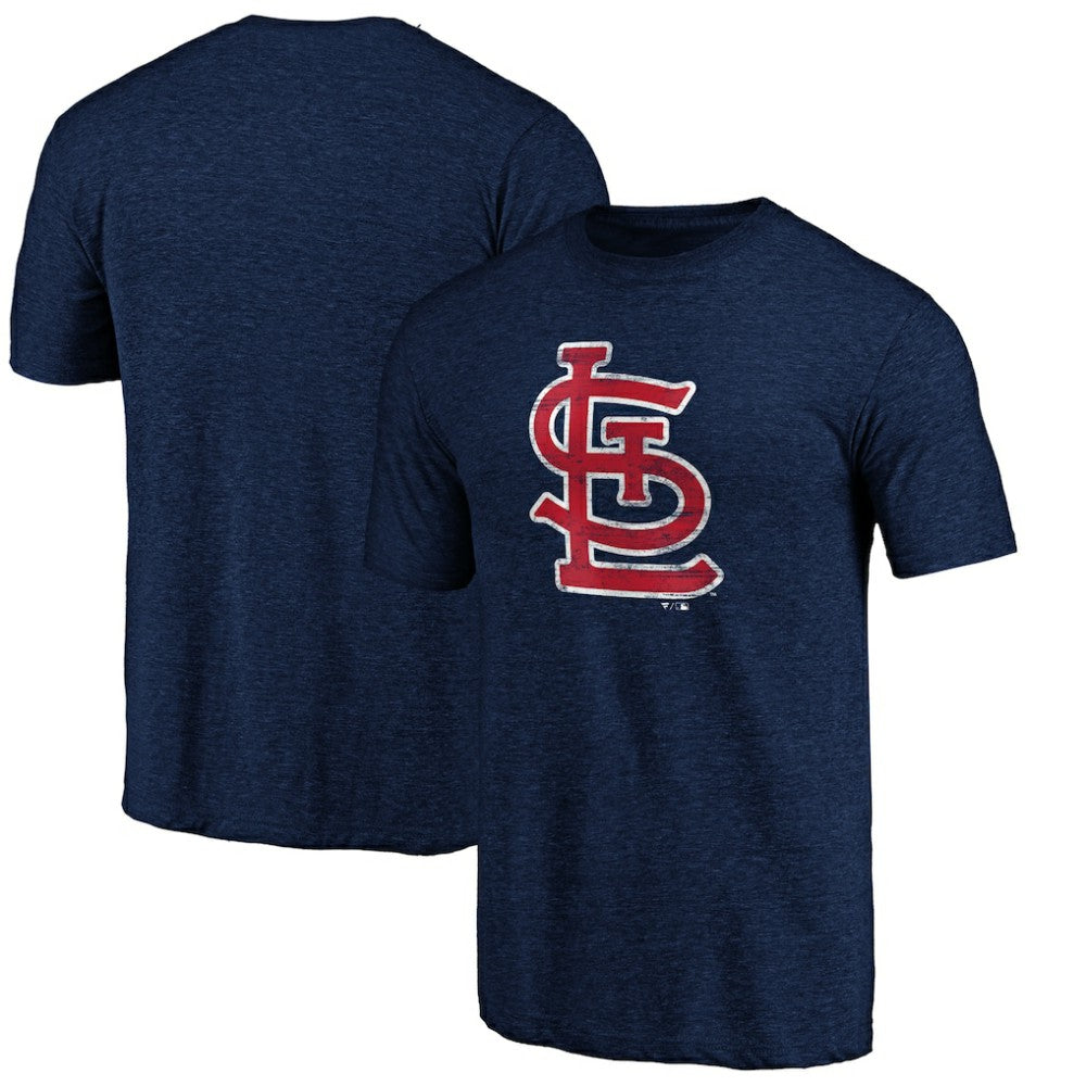 St. Louis Cardinals Official Logo Tri-Blend T-Shirt | MLB New