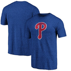 Philadelphia Phillies Official Logo Tri-Blend T-Shirt | MLB On Sale