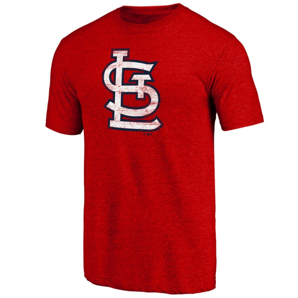 St. Louis Cardinals Official Logo Tri-Blend T-Shirt | MLB Shop
