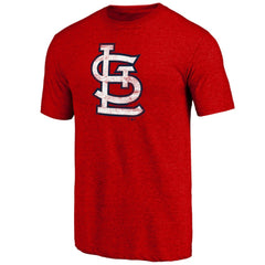 St. Louis Cardinals Official Logo Tri-Blend T-Shirt | MLB Shop