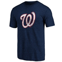Washington Nationals Official Logo Tri-Blend T-Shirt | MLB Shop