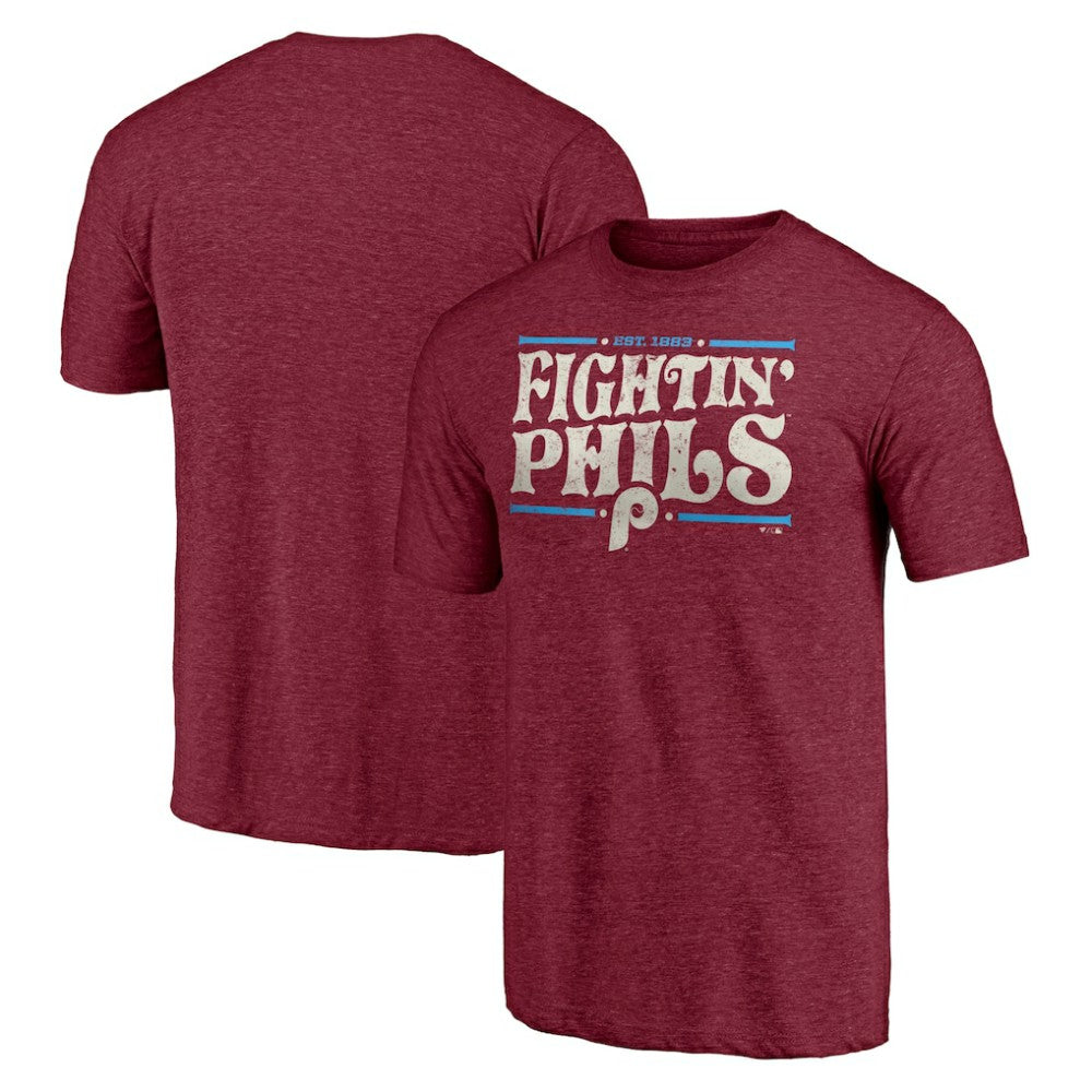 Philadelphia Phillies Hometown Collection Fightin' Phils Tri-Blend T-Shirt | MLB Sale