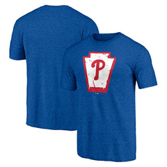Philadelphia Phillies Hometown Collection Keystone Tri-Blend T-Shirt | MLB On Sale