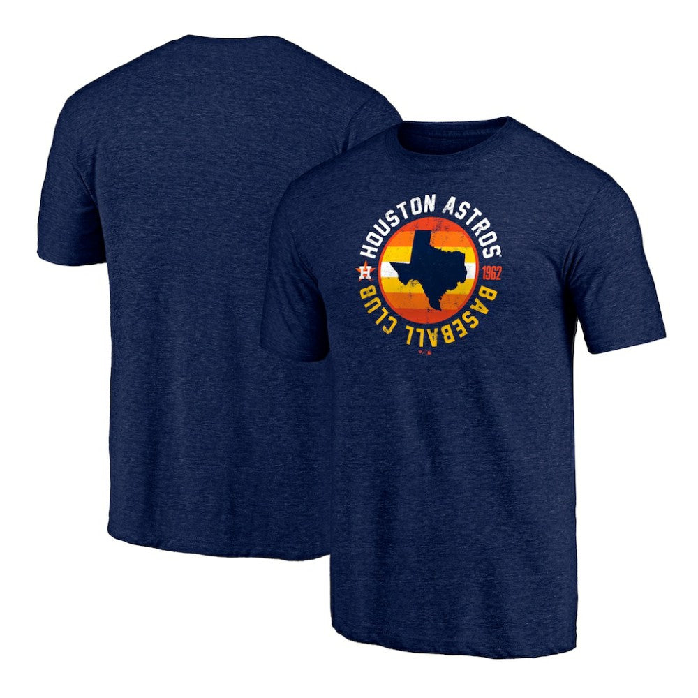 Houston Astros Hometown Collection Texas Seal Tri-Blend T-Shirt | MLB US