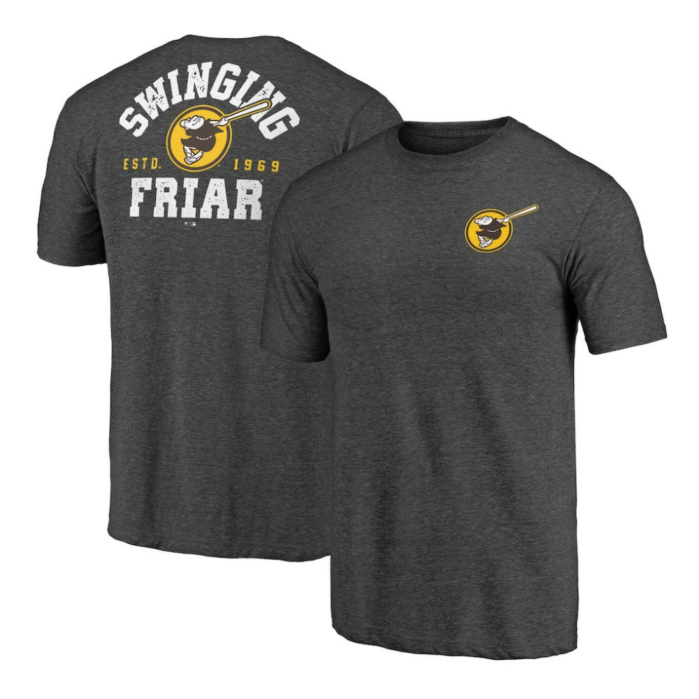 San Diego Padres Hometown Collection Swing Away Tri-Blend T-Shirt | MLB Sale