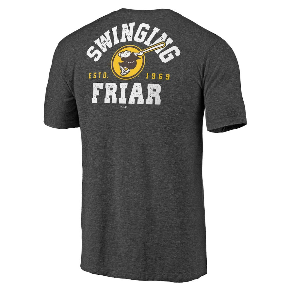 San Diego Padres Hometown Collection Swing Away Tri-Blend T-Shirt | MLB Sale