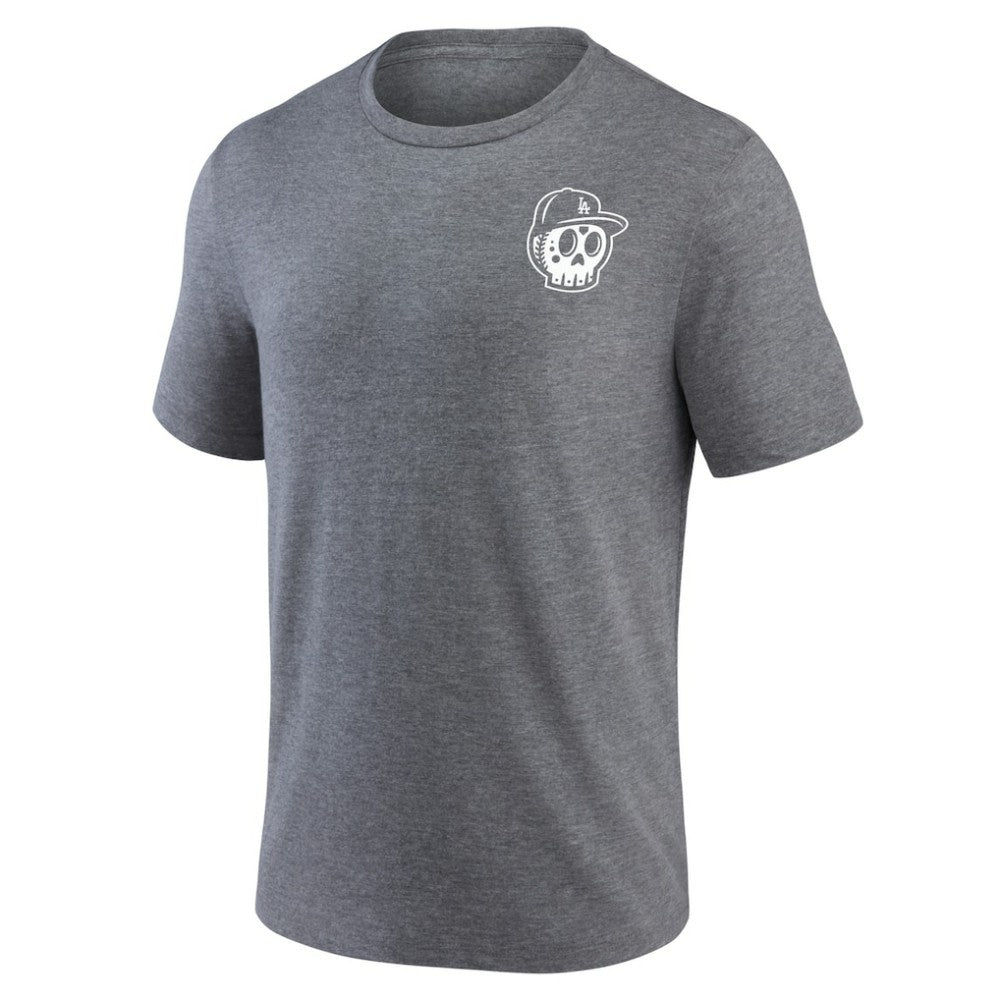 Los Angeles Dodgers Hometown Collection Sugar Skull Tri-Blend T-Shirt | MLB Online