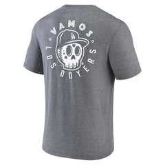 Los Angeles Dodgers Hometown Collection Sugar Skull Tri-Blend T-Shirt | MLB Online