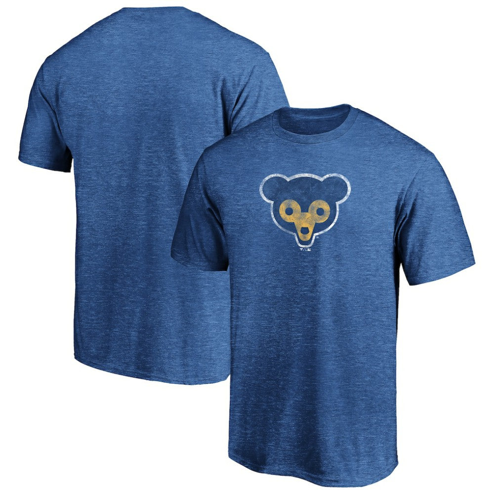 Chicago Cubs Cooperstown Collection Throwback Logo Tri-Blend T-Shirt | MLB Sale