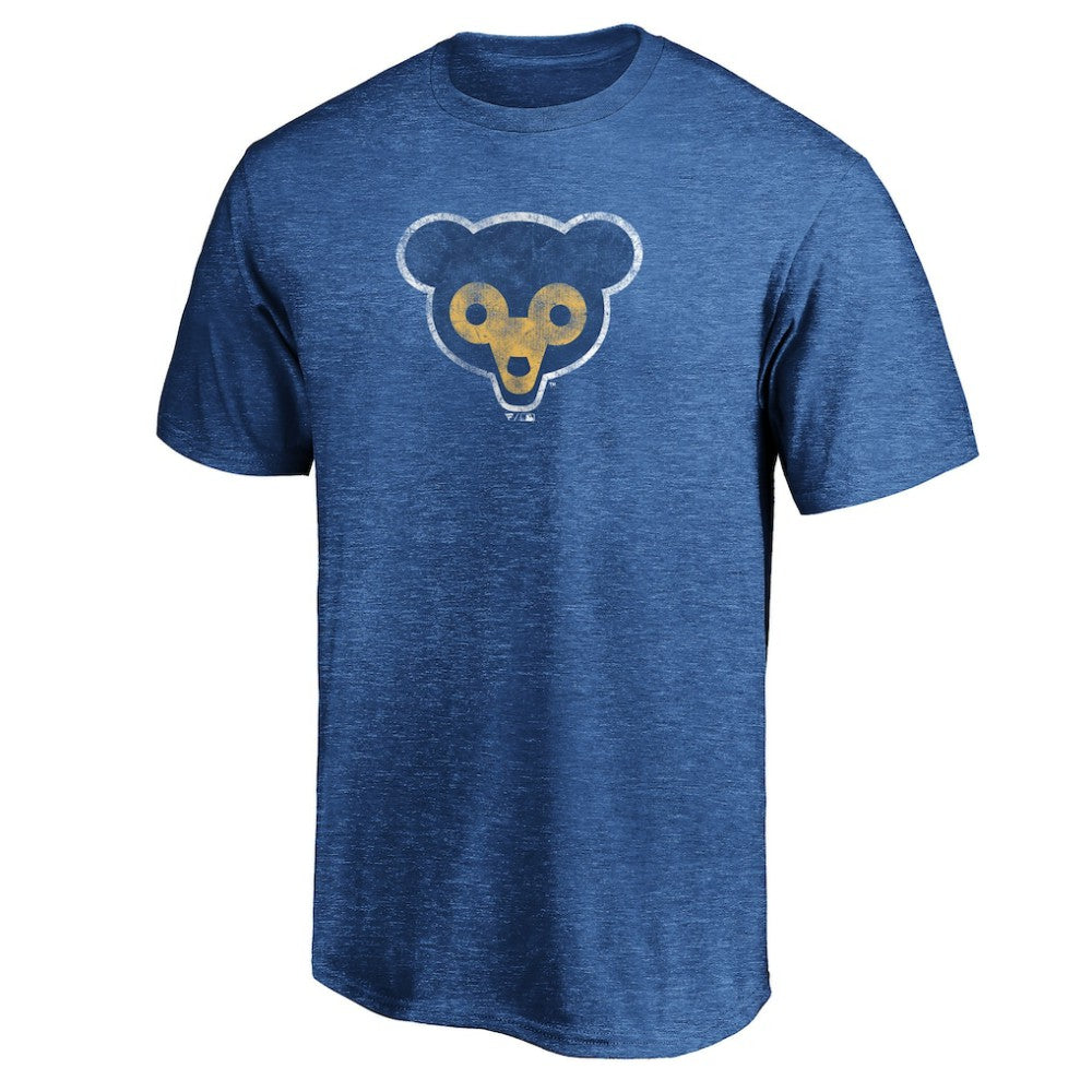 Chicago Cubs Cooperstown Collection Throwback Logo Tri-Blend T-Shirt | MLB Sale