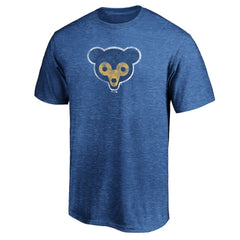 Chicago Cubs Cooperstown Collection Throwback Logo Tri-Blend T-Shirt | MLB Sale
