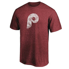 Philadelphia Phillies Cooperstown Collection Throwback Logo Tri-Blend T-Shirt | MLB US