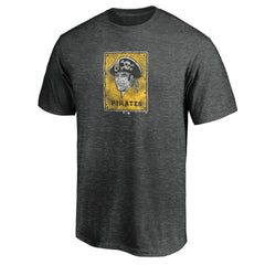 Pittsburgh Pirates Cooperstown Collection Throwback Logo Tri-Blend T-Shirt | MLB On Sale