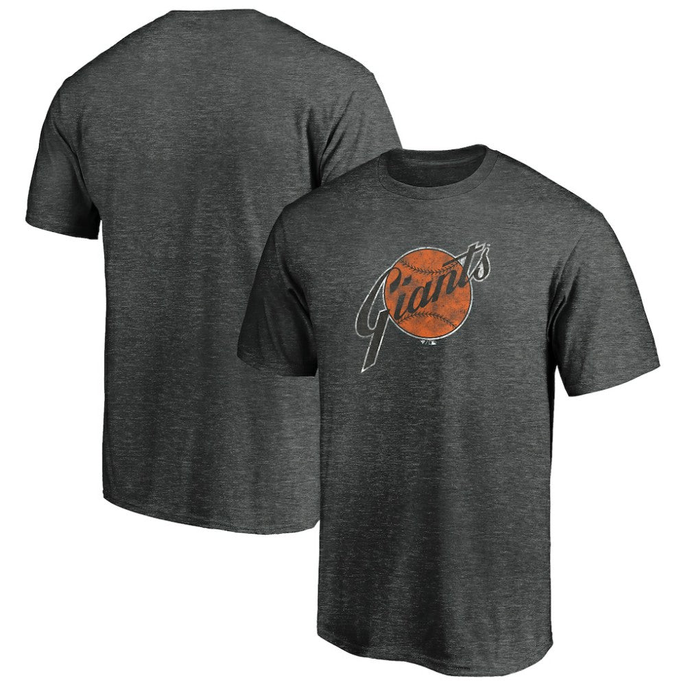 San Francisco Giants Cooperstown Collection Throwback Logo Tri-Blend T-Shirt | MLB New