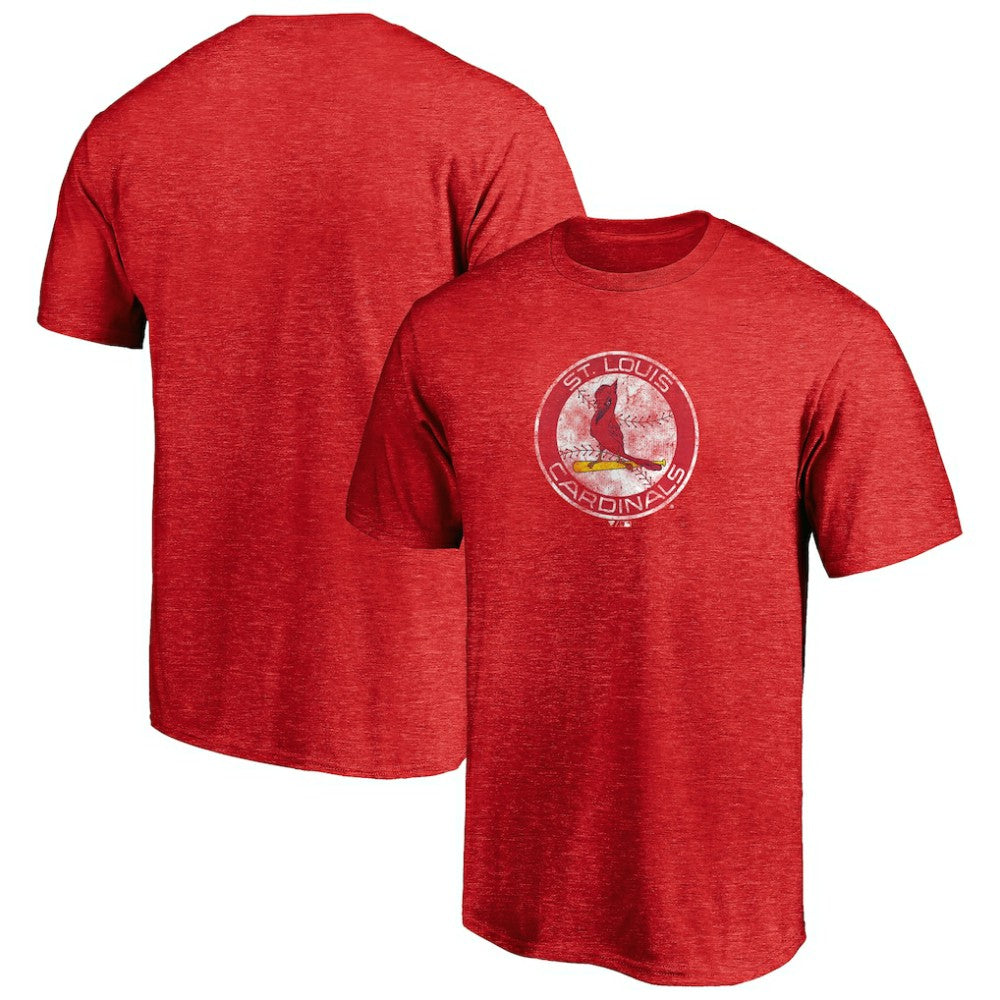 St. Louis Cardinals Cooperstown Collection Throwback Logo Tri-Blend T-Shirt | MLB Discount