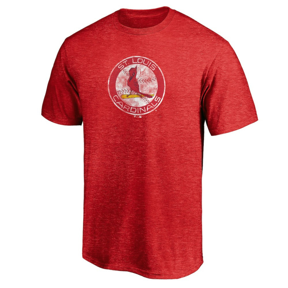 St. Louis Cardinals Cooperstown Collection Throwback Logo Tri-Blend T-Shirt | MLB Discount
