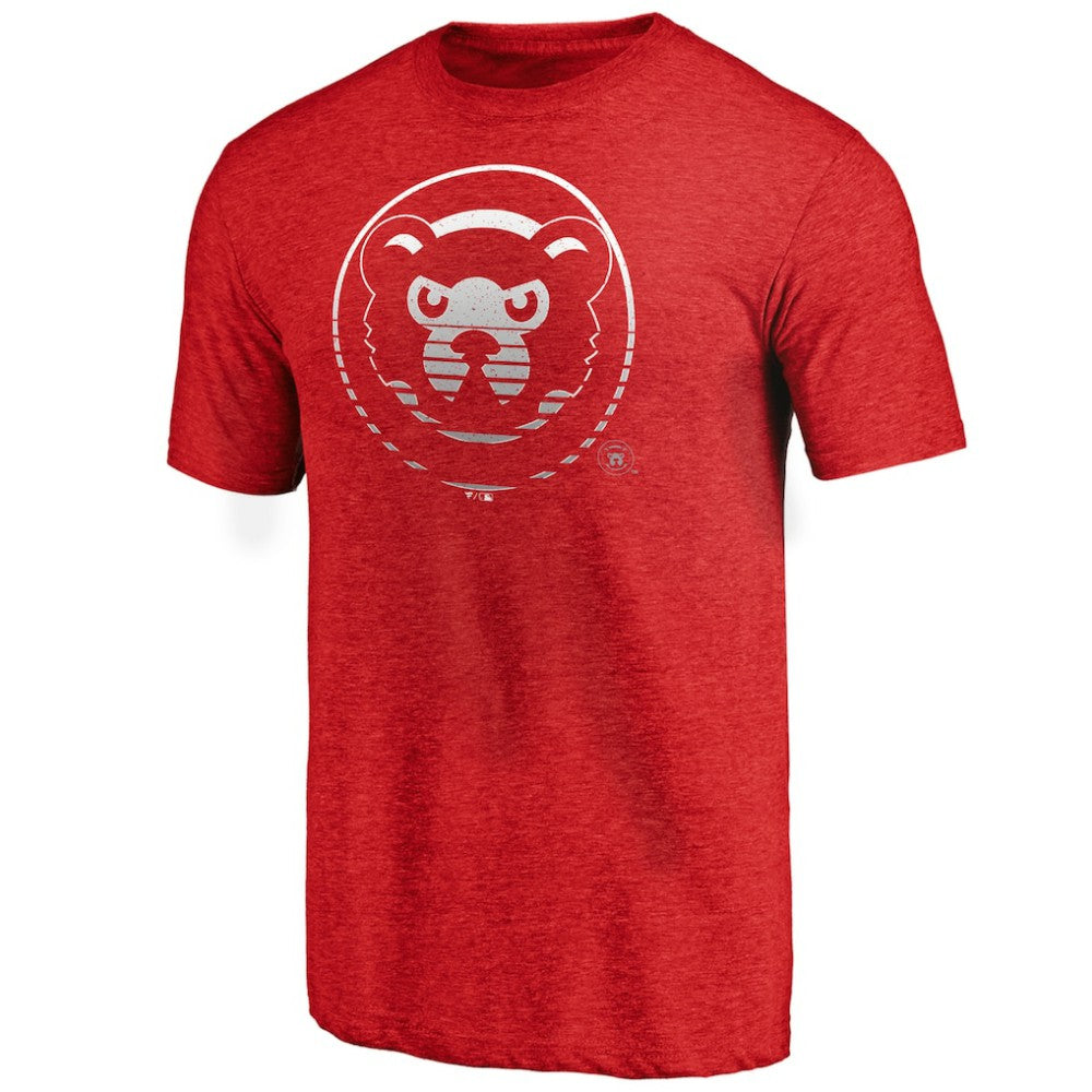 Chicago Cubs Cooperstown Collection Logo Tri-Blend T-Shirt | MLB Near me