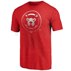 Chicago Cubs Cooperstown Collection Logo Tri-Blend T-Shirt | MLB Near me