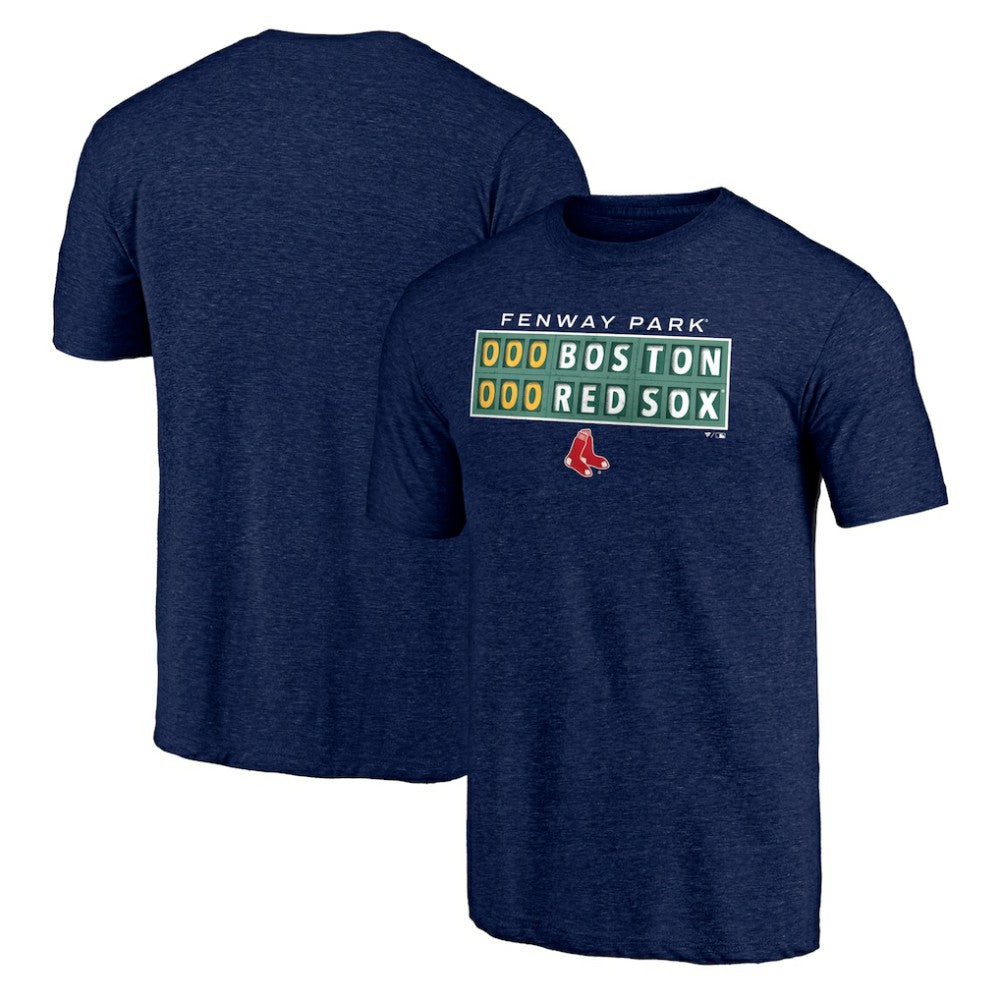 Boston Red Sox Hometown Collection Scoreboard Tri-Blend T-Shirt | MLB Shop