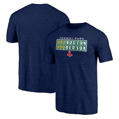 Boston Red Sox Hometown Collection Scoreboard Tri-Blend T-Shirt | MLB Shop