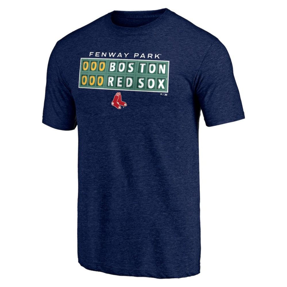 Boston Red Sox Hometown Collection Scoreboard Tri-Blend T-Shirt | MLB Shop