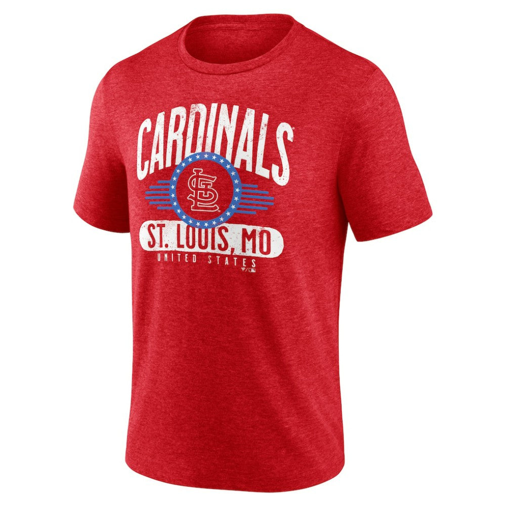 St. Louis Cardinals Badge of Honor Tri-Blend T-Shirt | MLB Outlet