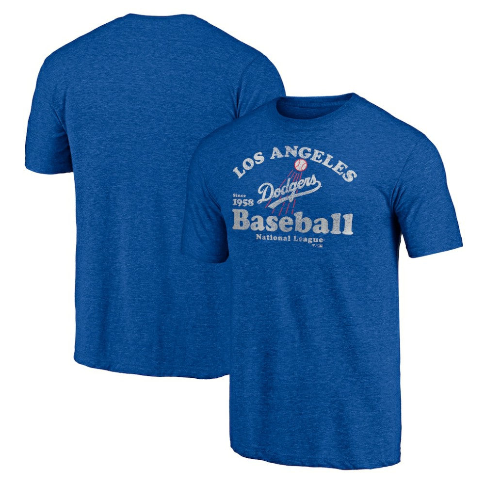 Los Angeles Dodgers Cooperstown Collection Our Game Tri-Blend T-Shirt | MLB On Sale