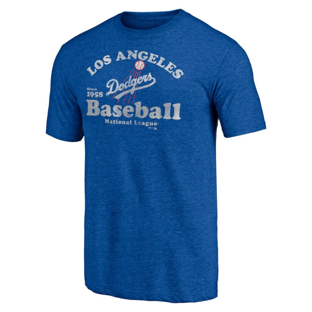 Los Angeles Dodgers Cooperstown Collection Our Game Tri-Blend T-Shirt | MLB On Sale