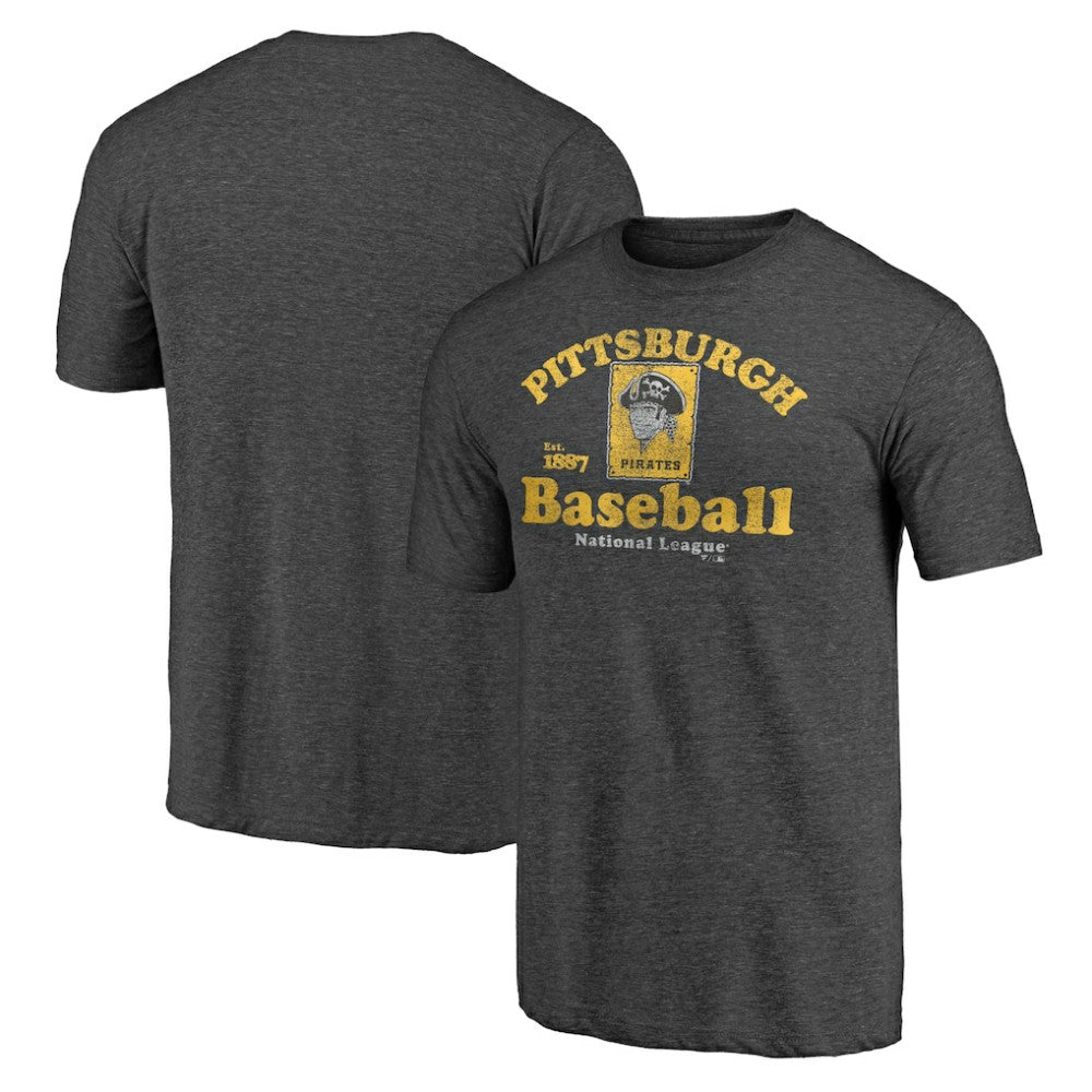 Pittsburgh Pirates Cooperstown Collection Our Game Tri-Blend T-Shirt | MLB Outlet