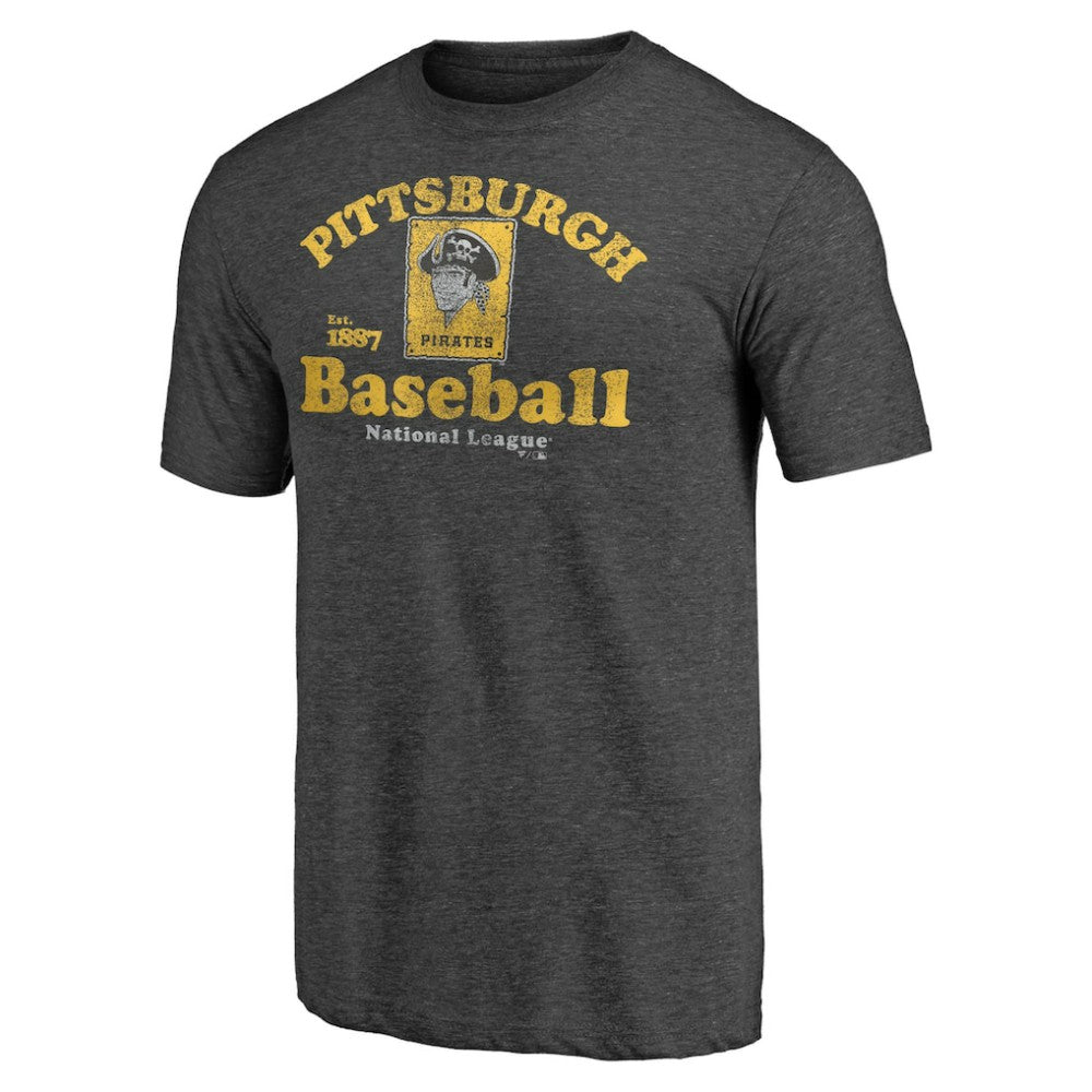 Pittsburgh Pirates Cooperstown Collection Our Game Tri-Blend T-Shirt | MLB Outlet