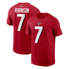 Atlanta Falcons Nike Bijan Robinson  Player Name & Number T-Shirt