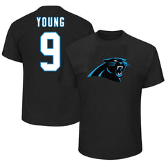 Carolina Panthers Fanatics Bryce Young  Big & Tall Player Name & Number T-Shirt